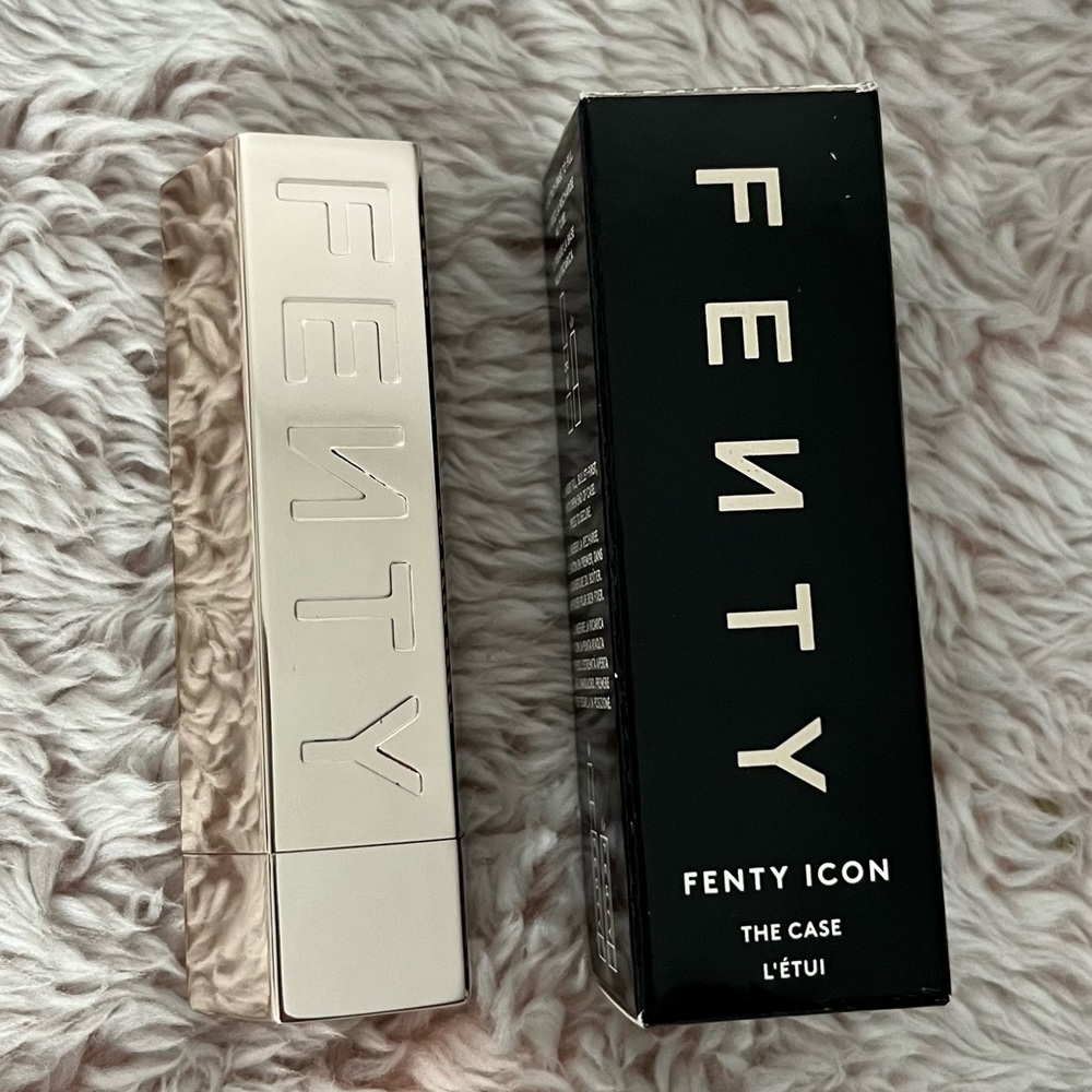 💖3/$15 FENTY Icon The Case Nude Rose Metallic New